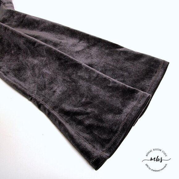 Steve Madden Isaac Velvet Over the Knee Boots Black Women Size 7 - Picture 10 of 12